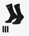 NIKE EVERYDAY CUSHIONED TRAINING CREW SOCKS (3 PAIRS)